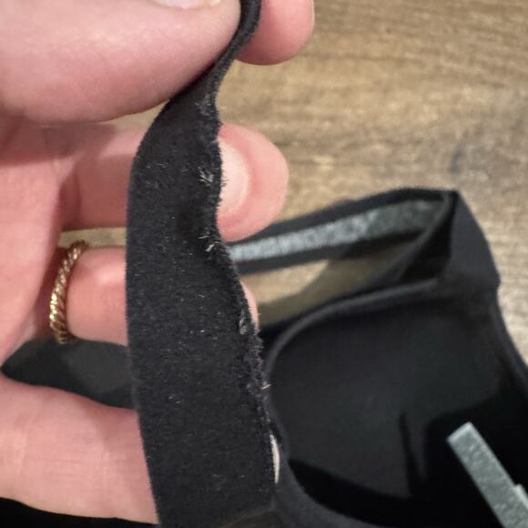 Victoria Secret VSX Sports Bra 36B Gray Front Close Zip Racerback Underwire - Picture 3 of 7